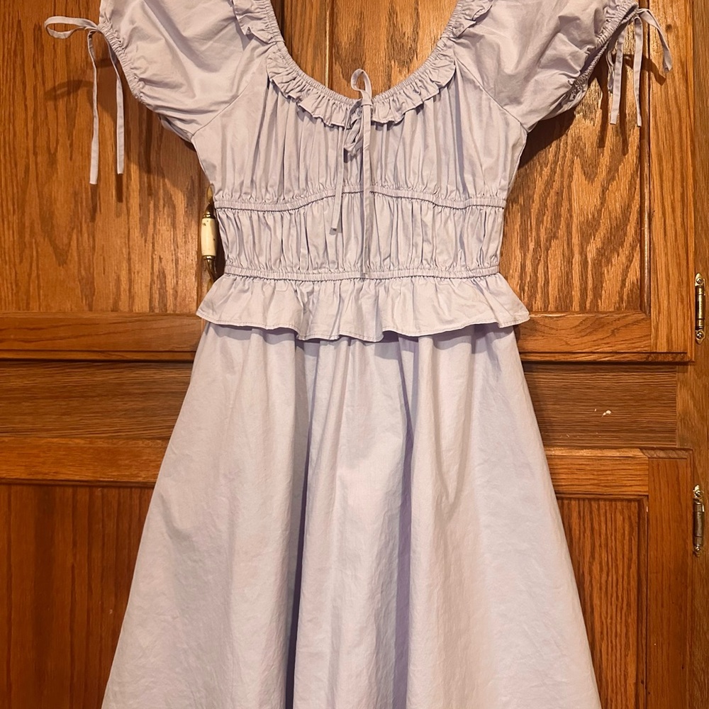 La Hearts Lavender Ruffled Dress NWOT XS